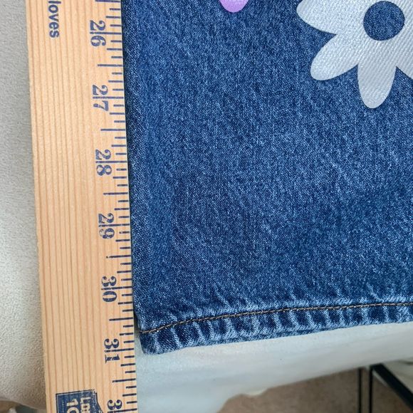 Playboy Pacsun carpenter cargo blue jeans size 23 high rise Los Angeles - Picture 5 of 8